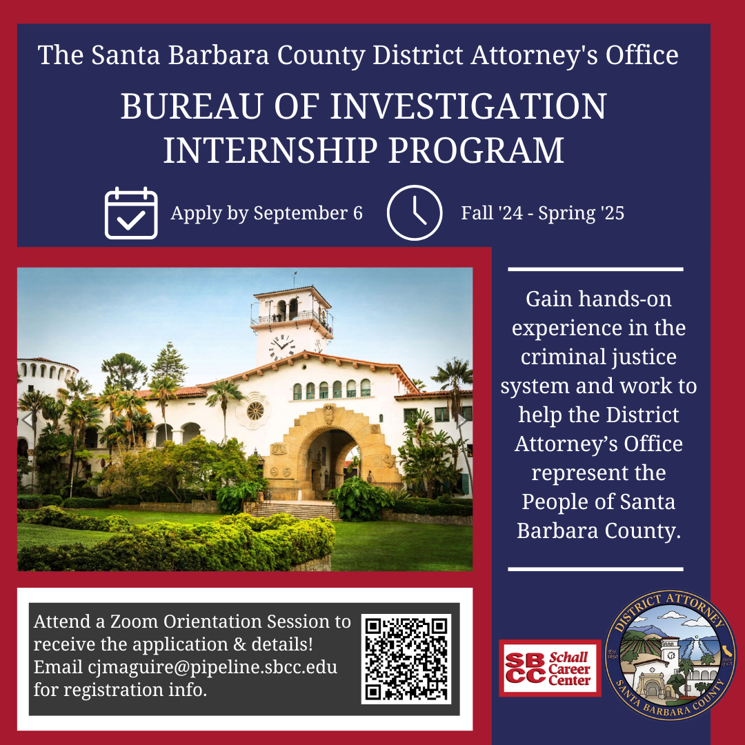 Featured Internships Santa Barbara City College